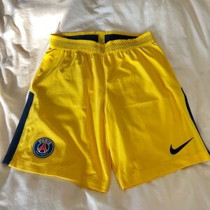 Nike PSG Paris Saint Germain Away Vapor Match Soccer Shorts 2017/18 Size S
